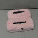 SPRING SEAON Office Chair Arm Covers Plush Office Chair Arm Pads Premium Memory Foam Gaming Chair Armrest Cushion Provide Cushioning for Elbows and Forearms 2 Pack Arm Chair Covers for Arms (Pink)