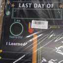 First Day and Last Day of School Chalkboard Sign with Solid Wooden Framed,11x14 Inch Reusable Wooden 1st Day of Preschool/Kindergarten Photo Props, Double Sided Back to School Sign for Kids/Girls/Boy