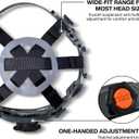 Klein Tools Hard Hat Replacement Suspension with Ratchet Adjustment