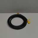 GasSaf 12FT Quick Connect Propane Hose for RV to Grill,1/4" Female Quick Disconnect for Connects 1 LB Portable Appliance to The Gas System in The RV