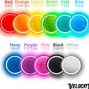 Velocity Lacrosse Balls - 36 Packs - for Practice, Official NFHS and College Approved Size