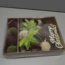 38Pcs Velvet Christmas Ornaments Set, Brown Green Beige Flocked Christmas Ornaments for Xmas Tree Decorations Shatterproof Plastic Hanging Balls for Indoor Home Party Holiday Decor Gifts