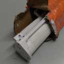 Reinforced 42" Extra Tall Retractable Dog Gate for Doorways 60" Wide Mesh Baby Gate, Tall Baby Gates for Stairs with Rods to Prevent Crawling Through Retractable Pet Gate Indoor Outdoor, White