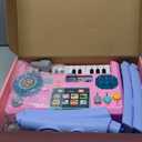 Baby DJ Table for Toddlers 1-3 with Music & Light, Musical Baby Piano Toys 6-9-12-18 Months Toddler Activity Table Music Instruments Learning Toys for 1 Year Old Girl Easter Birthday Gifts Age 0-2