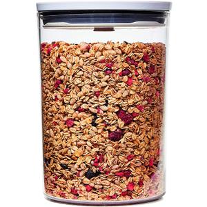 OXO Good Grips Round POP Container 3.3 Qt for rice, pasta and more, White