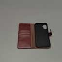 OCASE Compatible with iPhone 16 Plus Wallet Case, PU Leather Flip Folio Case with Card Holders RFID Blocking Kickstand [Shockproof TPU Inner Shell] Phone Cover 6.7 Inch 2024, Dark Brown