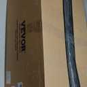 VEVOR Push Lawn Sweeper, 21inch Leaf & Grass Collector, Heavy Duty Thickened Steel Durable to Use with Large Capacity 3.5 cu. ft. Mesh Collection Hopper Bag, 2 Spinning Brushes