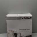 Large Decorative Bowl, Modern Pedestal Bowl for Home Decor, Decorative Fruit Bowl for Kitchen Counter, Stylish Key Bowls for Entry Table, 11.45 Diameter & 3.8 Height (Beige-SG)