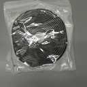 2 x Fjzoys Window Weather Stripping Door Seal, 16.5FT Self-Adhesive Soundproofing Weather Strip for Exterior Door Frame Window Winter Insulation Noise Cancelling Window Inserts, 0.35in x 0.2in, Gray