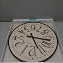 La Crosse Clock 404-3053 21-inch Alice Analog Quartz Wall Clock