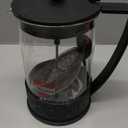 Bodum 51oz Brazil French Press Coffee Maker, High-Heat Borosilicate Glass, Black - Made in Portugal