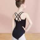 Girls Cotton Ballet Leotard Breathable Dance Leotards with Skirts（Toddler/Little Girls/Big Girls）