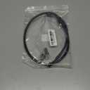 14" Ape Hanger Handlebar Front Brake Line Black Vinyl Stainless Steel Braided Extended Brake Cable for 2018-up Harley Softail with ABS