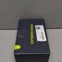 1 Pack Crystal Door Knobs Anti,que Brass Door Knob Passage Door Knobs, Glass Interior Door Knob for Hall and Closet