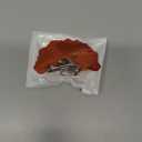 Camellias Flower Hair Clip and Brooch Pin 1 PCS(A74)(Orange)