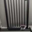 DogSpace Bonnie Extra Tall 41 inch Metal Pet Gate, Black