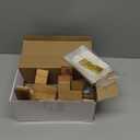 Pack of 2 Wood Cake Pop Stands Sucker Display 3 Tier Lollipop Holders with 100 Treats Bags 100 Lollipop Sticks 100 Gold Twist Ties for Dessert Table of Wedding Baby Shower Birthday Party (Acacia Wood)