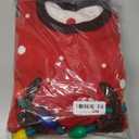 JOYIN Ugly Christmas Sweater Women Men Couples, LED Light Up Ugly Christmas Sweater Kids 2025 Reindeer (Red), XL