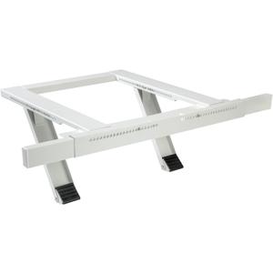 Ivation Air Conditioner Support Bracket, No Tools or Drilling Required - Easy to Install Window AC Mount - Heavy Duty Steel, Holds Up to 200lbs - Fits Single Or Double Hung Windows 19.25H by 17.25L