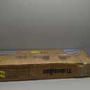 LITTLE TREE 70.9" Tall Bookshelf, 5-Tier Open Bookcase with Cubes, Bookshelf with Storage Space, Freestanding Narrow Bookcase for Home Office, White, 1 Pack