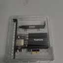 10G PCIe Network Card, YuanLey 10G Base-T Ethernet Card with Marvell AQC113 Conrtoller, PCIE to 10Gb RJ45 Ethernet Adapter NIC Compatible with PCI Express X1,X4,X8,X16, for Windows 10/11, Linux OS