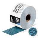 toolant Diamond Shape 400 Grit Sandpaper Roll, 2-3/4" Wide 10 Yard Longboard Self Adhesive PSA Stickyback Sand Paper for Woodworking, Metal, Plastic, Automotive, Sanding Blocks, Pack of 2