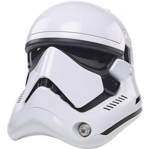 STAR WARS The Black Series First Order Stormtrooper Premium Electronic Helmet, The Last Jedi Roleplay Collectible 