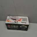 Mueller Pro-Series 10-in-1, 8 Blade Vegetable Chopper, Onion Mincer, Cutter, Dicer, Egg Slicer with Container, French Fry Cutter Potato Slicer, Home Essentials, Salad Chopper White Sand/Green