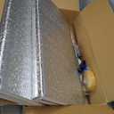 BEEST FULLSTOP Garage Door Insulation Kit - 8x8 & 8x7 ft Single Garage Door Insulation Panels - 8 Pre-Cut 24x48 Foam-Core Panels w/ Tape, Cutter & Squeegee - Improve Garage Comfort Year-Round