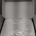 FreshCulture Twin Fitted Sheets, Bulk Pack of 6, Deep Pocket, Soft Microfiber Bottom Sheets for Home, Salons, Hotels, Twin Size Fitted Sheets Only (White)