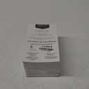 Amazon Basics Ruled Lined Index Note Cards, 500 Count, 5 Pack of 100, White, 5 in x 8 in