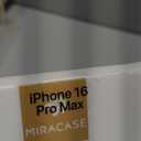 Miracase Magnetic for iPhone 16 Pro Max Case, [Soft Anti-Scratch Microfiber Lining], Compatible with MagSafe, Liquid Silicone Case Shockproof Drop Protection Phone Case for 16 ProMax,Lavender Gray