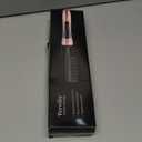 Terviiix Electric Hot Comb for Lace Front Wigs, Pressing Combs for Black Women Hair, Anti-Scald Straightening Comb with Keratin & Argan Oil Infused Teeth, Temperatures Adjustable, 60 Min Auto Shut Off (Rose Gold)