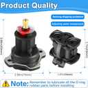 2 Pack GP876851 Mixer Cap and Pressure Balancing Unit Cartridge, Compatible with Kohler Shower Valves K-304 and K-11748 Platforms, Shower Cartridge Replacement Repair Kit, Include GP800820 and GP77759