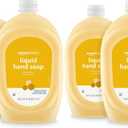 Liquid Hand Soap Refill, Milk and Honey Scent, Triclosan-Free, 50 Fluid Ounces, 4-Pack