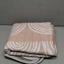 Funtery 43 x 43 Inch Boho Baby Play Mat Portable Crawling Washable Foldable Tummy Time Non Slip Baby Floor Large Playpen Mat for Infants Toddlers Floor Playpen Activity(Fresh Rainbow)