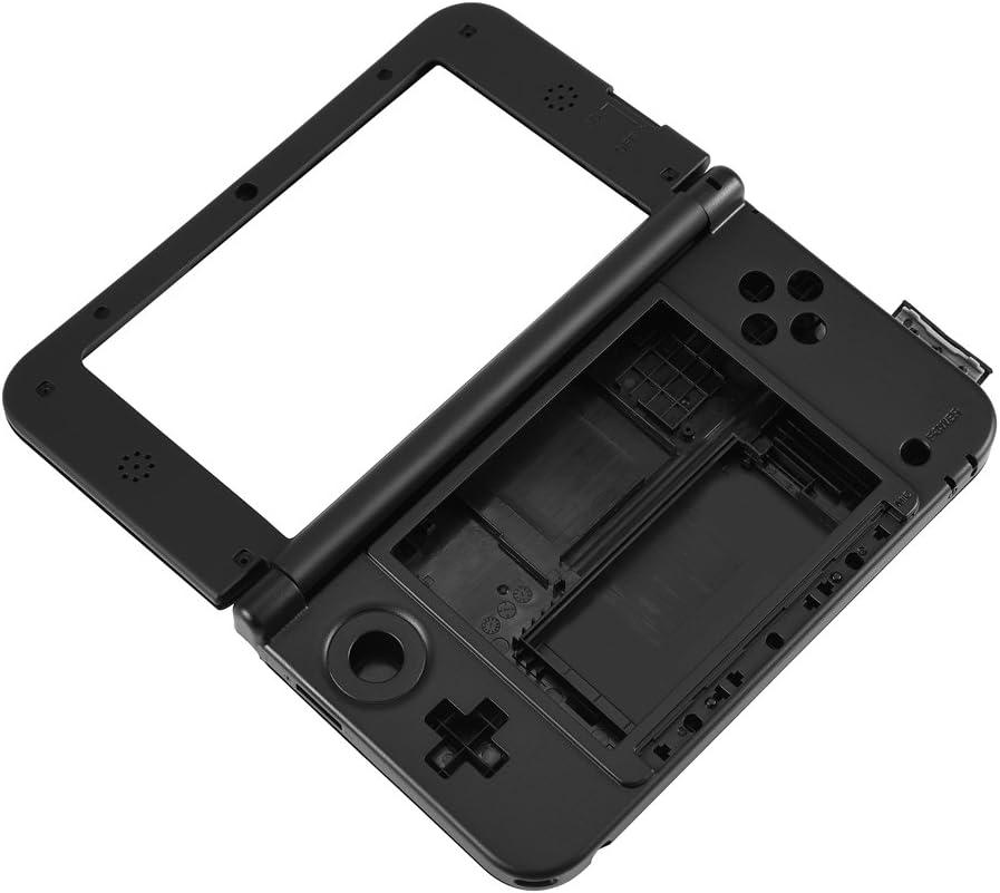 Replecement Case for 3DS LL, Full Housing Case Cover Shell Repair Parts Complete Replacement Kit for 3DS XL Black