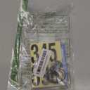 Best Tek Bike Racing Number Plate and Bike Racing Number Plate Mount, Race Number Plate and Cycling Number Holder