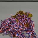 Gejoy 30 Pieces Gold Plastic Winner Award Medals, Gymnastics Field Day Awards for Sports, Competition, Talent Show, Spelling Bee Birthday Party Favors Gifts