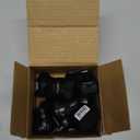 10 Pcs Insulated Multi Cable Connectors 2 Port Single Entry Splice Electrical Power Connector Black Interconnect Terminals Pre Filled (4-14 Awg Wire Range)