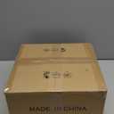 13.6" Boho Light Fixtures Flush Mount, 3-Light Rattan Ceiling Light Fixtures Flush Mount Gold for Bedroom, Flower-Shaped Close to Ceiling Light Fixture for Hallway Kitchen Dining Room(Yellow) (Brown)