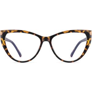 PANNER Blue Light Blocking Glasses Women Bluelight Blocker Computer Cateye Clear Cat Eye Eyeglasses Frame