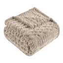 50x70 Inch Brown Throw Blanket - Soft & Fluffy Fleece, Cute & Aesthetic, Perfect for Sofa, Couch, Chair, Bed, Living Room & Bedroom, All-Season Use, Plush & Cozy Decorative Blanket