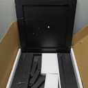 Bedside Table with Led, Nightstand with 3 Drawers and Hidden Storage, End Table for Bedroom, Living Room, Black