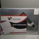 VIZ-PRO Magnetic Dry Erase Board, 36 X 24 Inches, Silver Aluminium Frame