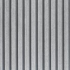Peel and Stick Wood Slat Wallpaper - 35.4x200 Self Adhesive Contact Paper for Walls, DIY Wall Decor (Gray)