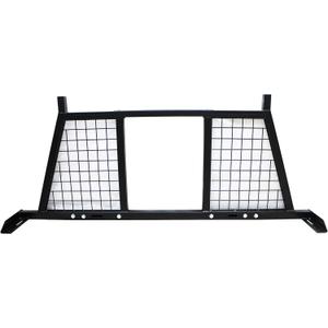 MaxxHaul 50257 Adjustable Truck Headache Rack  Fits 62" to 76.5" Beds - No-Drill Bolt-On Mount, Grid Screen for Visibility, Fits Most Pickup Beds