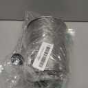 PIQUEBAR Flour Sifter - 5 Cup Fine Mesh Hand Crank Sifter Stainless Steel with Agitator Wire Loop for Baking, Powdered Sugar Duster Set