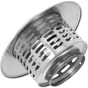 Unomor 304 Stainless Steel Chimney Cap Rain Cover with Screen, Windproof Ventilation Ducting Cover for Home Roof Ventilation and Outdoor Exhaust