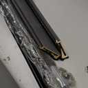 FOLKOR Antique DIY Wood Frame for 20x24 Canvas Paintings, No Front & Back, 2.6" Wide Vintage Frames For Baroque Victorian Wall Art Prints Class Artwork Designer, Home Office Gallery Decor (Black)